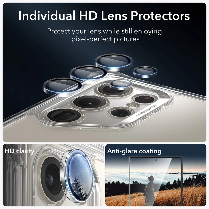 Galaxy S24 Ultra Armor Kickstand Case - Clear