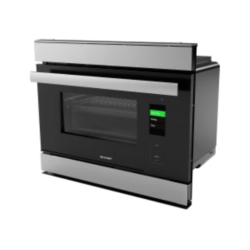 Sharp SSC2489GS 24-Inch Smart Combi Built-In Steam Oven with Alexa Control & Convection