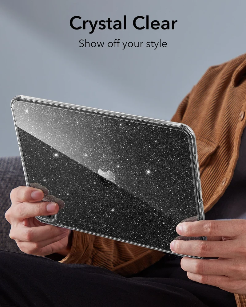 iPad Pro 11ʺ (2024) Classic Hybrid Protection Bundle - Clear Black