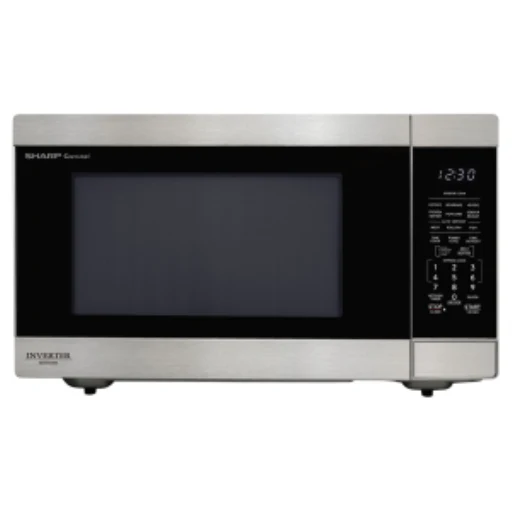 SHARP SMC2264KSC Carousel? XL Countertop Microwave Oven with Inverter Technology 2.2 cu. ft. 1200W Stainless Steel