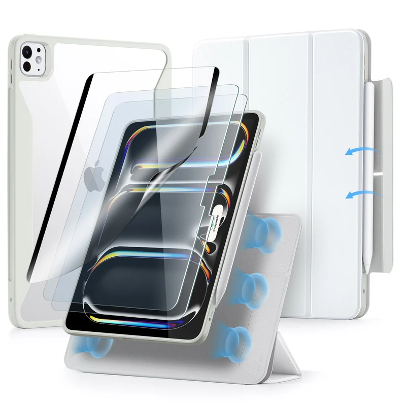 iPad Pro 11ʺ (2024) Rebound Transformation Bundle - Brilliant White