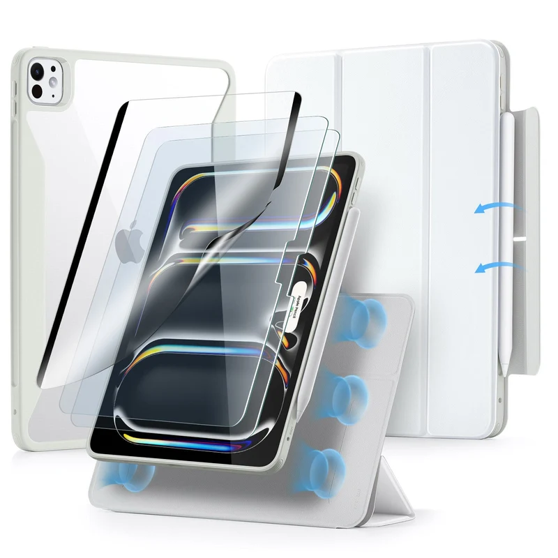 iPad Pro 13ʺ (2024) Rebound Transformation Bundle - Brilliant White