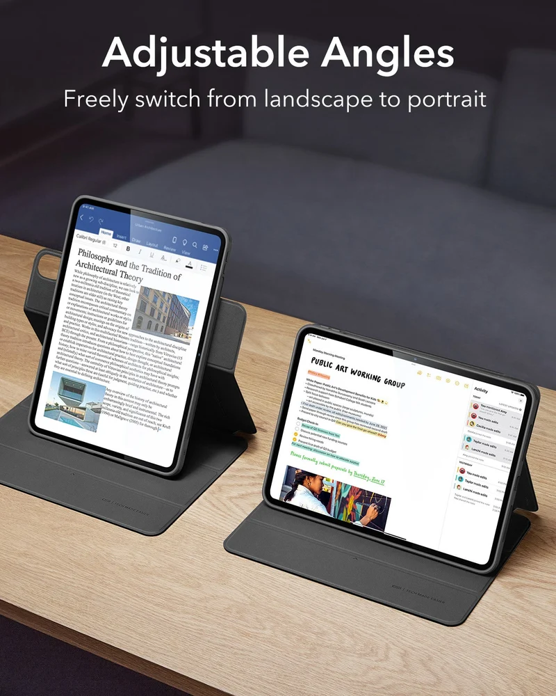 iPad Air 13ʺ (2024) Rebound Transformation Bundle - Black