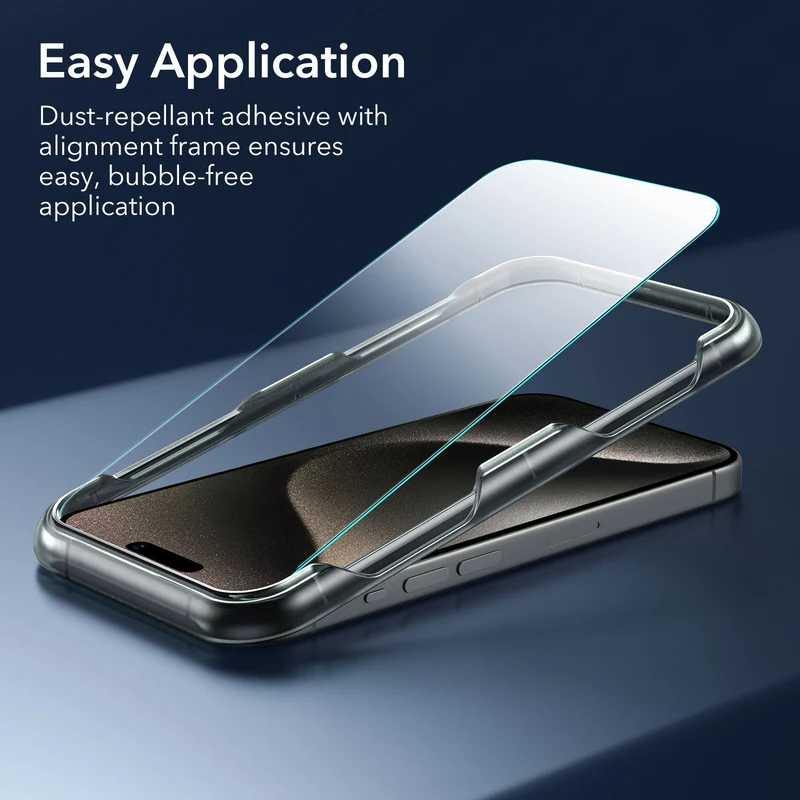 iPhone 15 Pro Max Classic Pro Case (HaloLock) Set - Frosted Grey