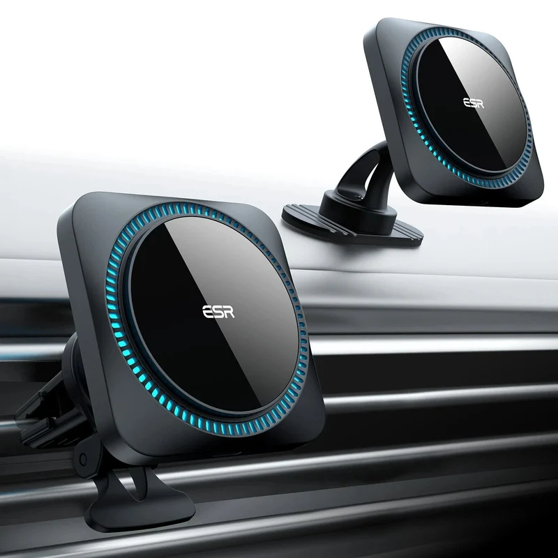 Wireless Car Charger with CryoBoost™ (HaloLock) - Wireless Charger