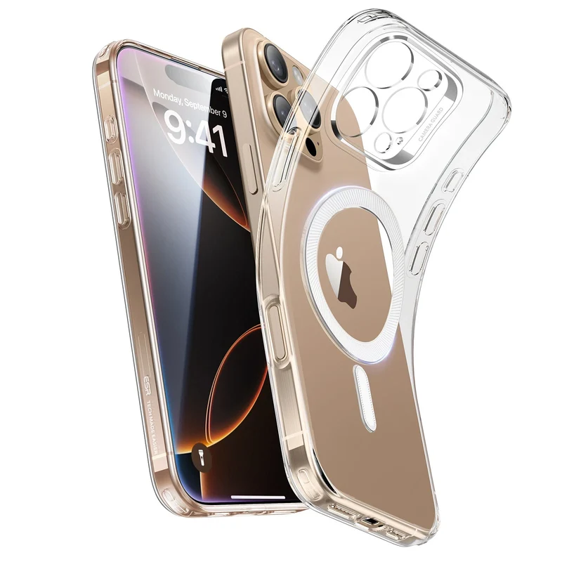 iPhone 16 Pro Max Zero Clear Case (HaloLock) - Clear