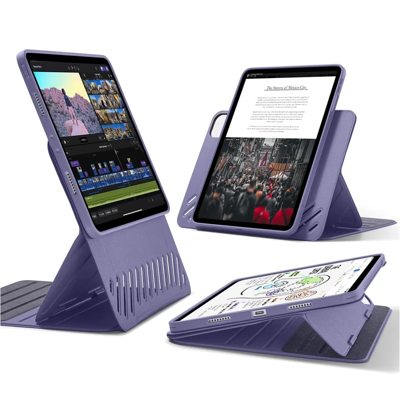 iPad Pro 11ʺ (2022/2021/2020/2018) Shift Magnetic Case - Purple