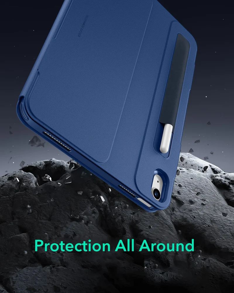 iPad Air 11" (2024), Air 10.9" (5th/4th Gen) Shift Magnetic Case - Navy Blue