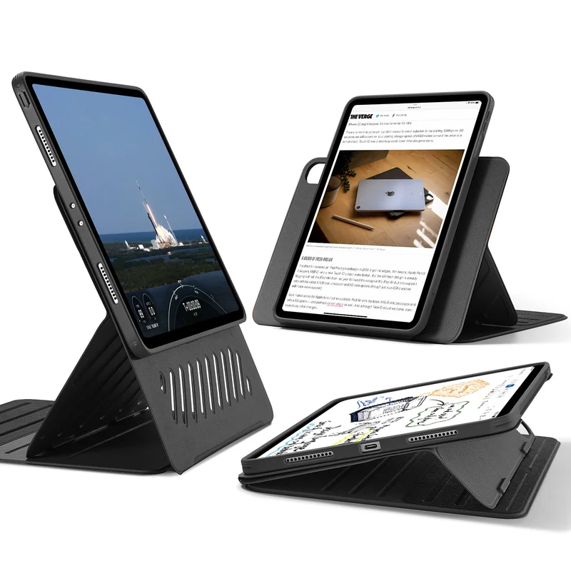 iPad Pro 12.9″ (2022/2021) Shift Magnetic Case - Black