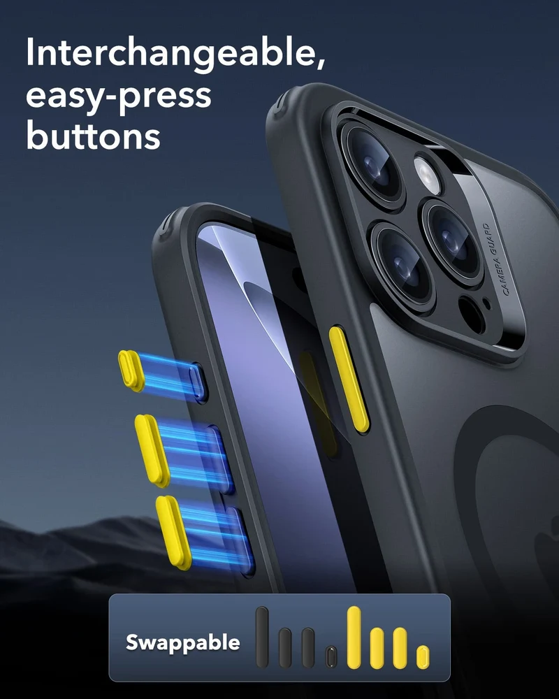 iPhone 16 Pro Classic Pro Case (HaloLock) Set - Clear