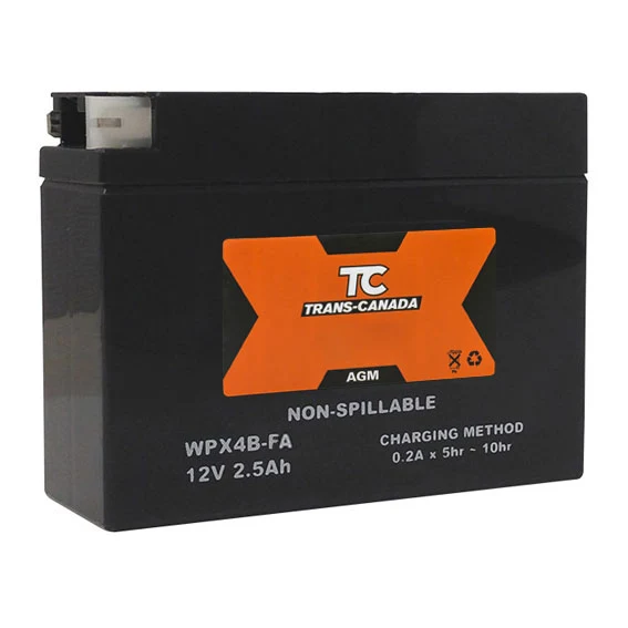 Trans-Canada WPX4B-FA Battery