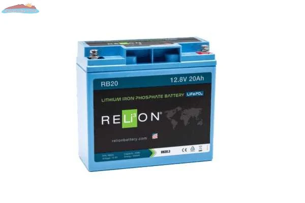 RELiON RB20 - 12V 20Ah Lithium Deep Cycle Battery