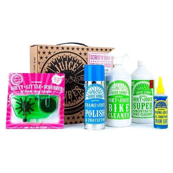 Kit Complet pour nettoyage Vélo - Juice Lubes
