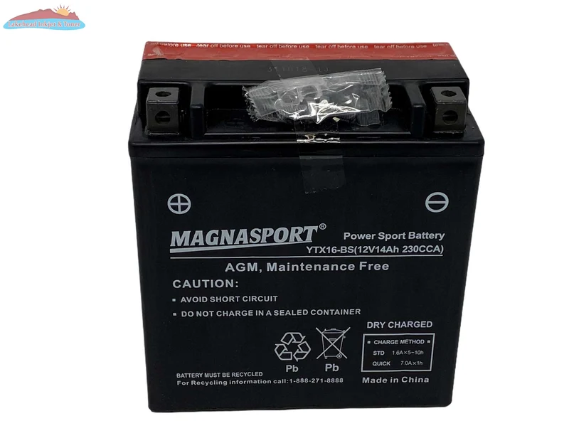 Magnasport YTX16-BS **Use YTX20CH-BS**